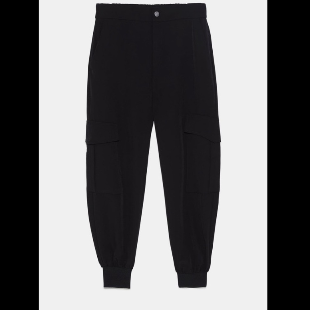ZARA CARGO TROUSERS